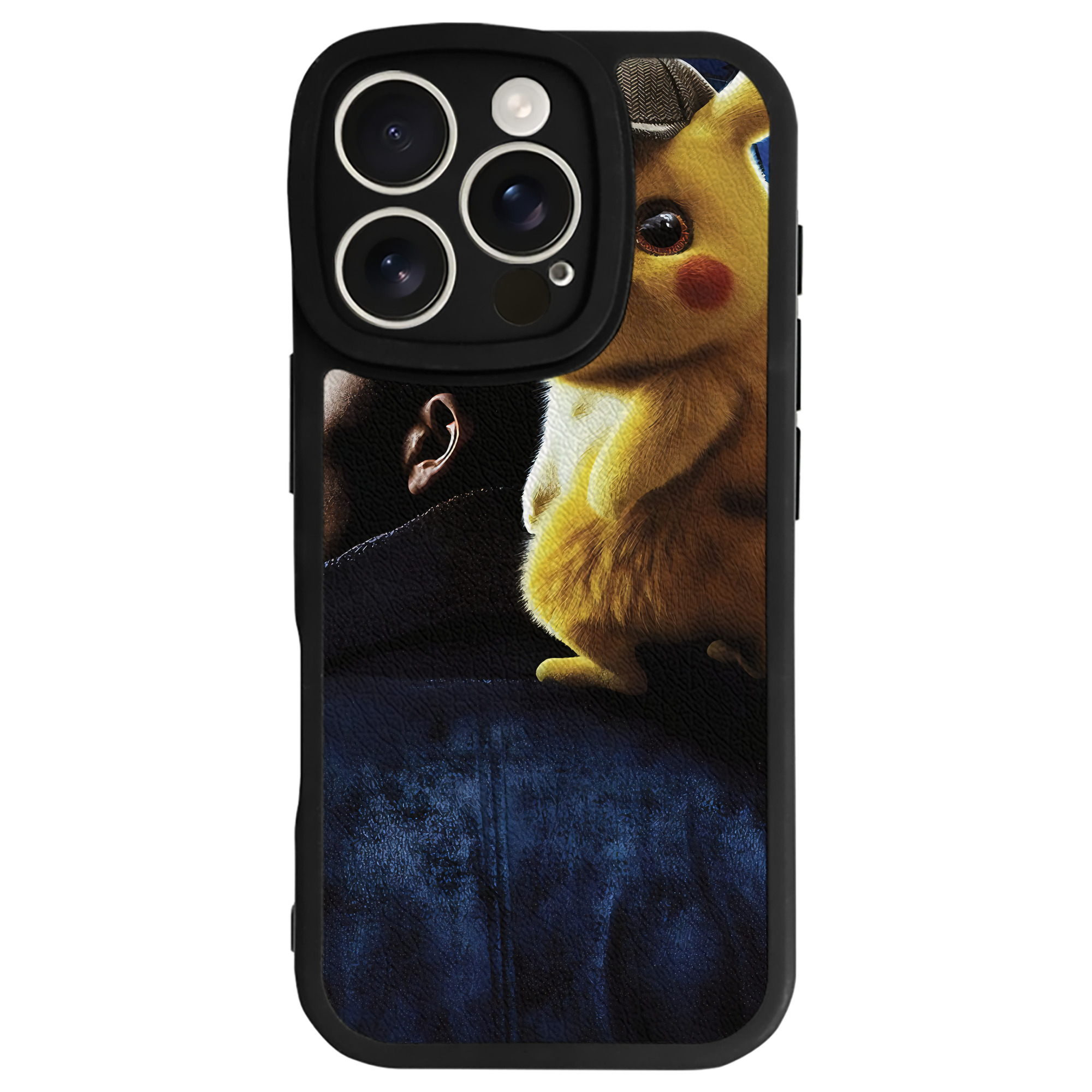 （画像用） ポケットモンスター Pokémon 【iPhone 16シリーズ対応】シリコンスマホケース（レザー調） 材質：シリコン